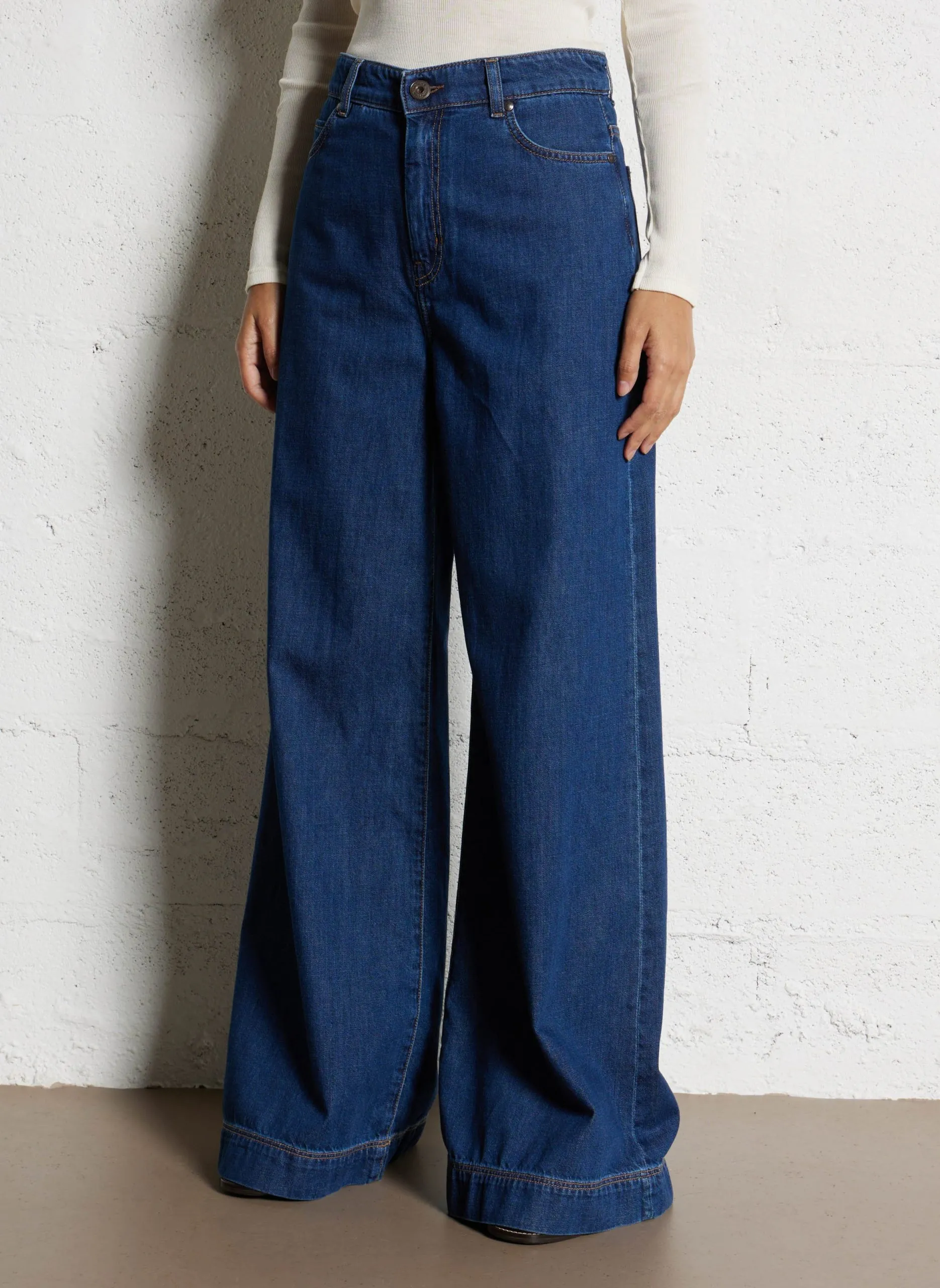 Jean large Bleu VEGA