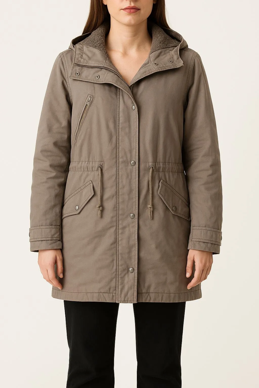 Manteau long Beige