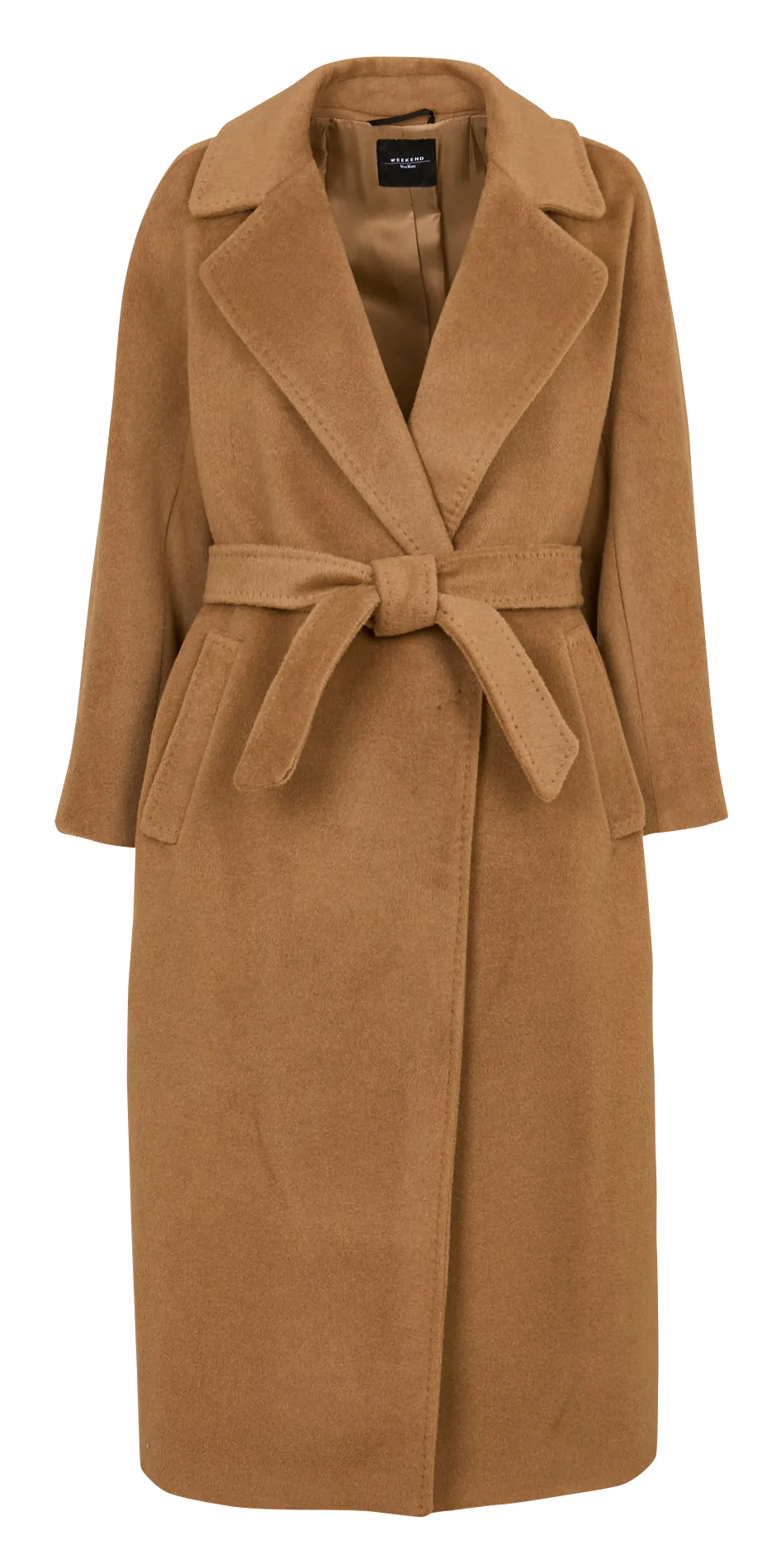 Manteau oversize en laine mélangée Beige TEMPERA