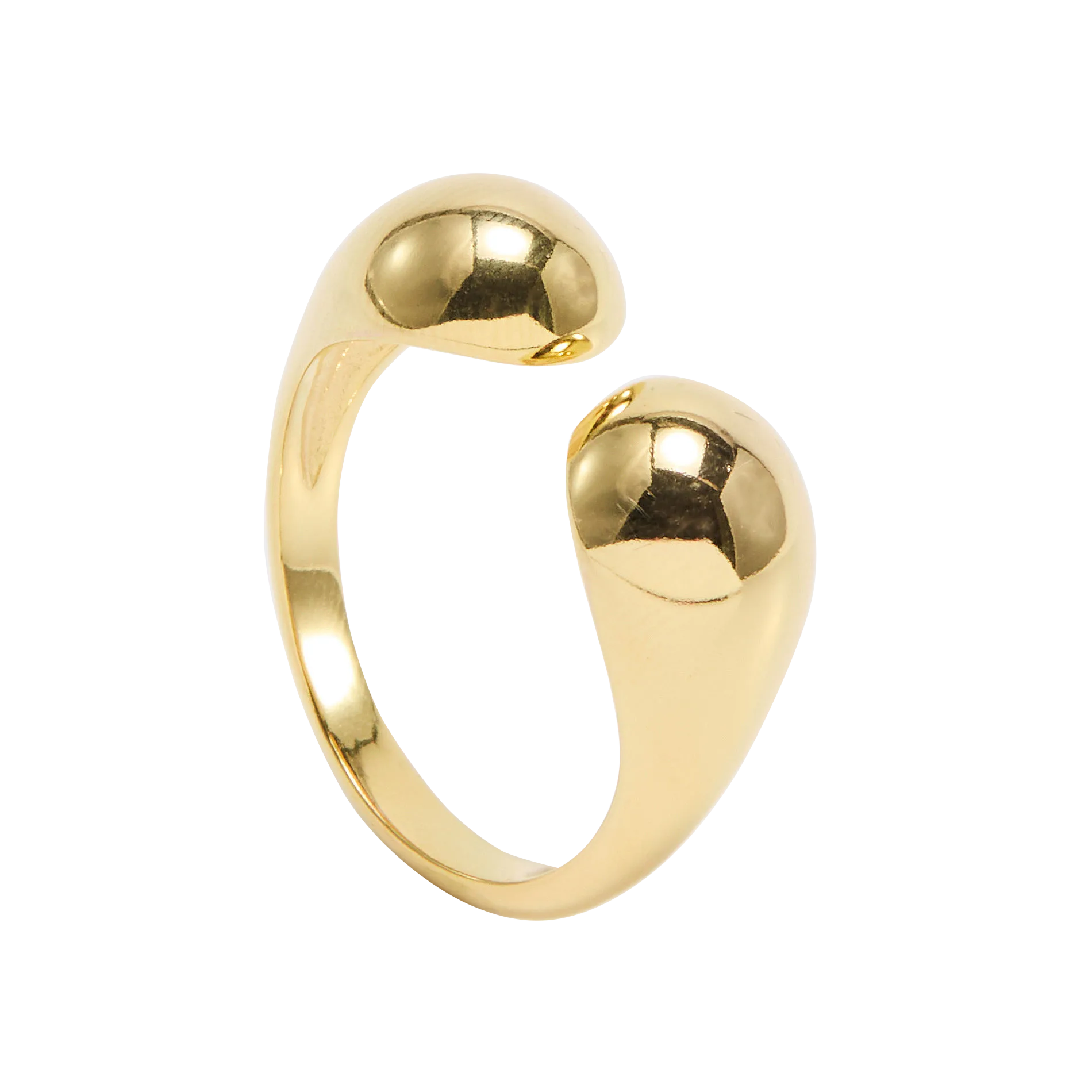 Bague ajustable Doré CELENA