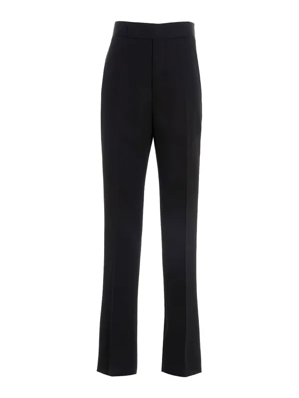 Sapio Pantalons Décontractés - Noir - Noir - Femme | N9GABARDINE