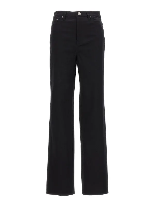 Rotate Birger Christensen Jean Droit - Noir - Noir | 1005331001000