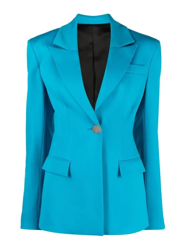 The Attico Blazer - Bleu - Bleu - Femme | 237WCG26W041258