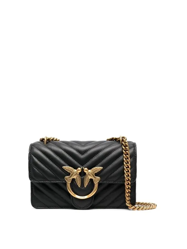 Pinko Sac Bandoulière - Love One Mini - Noir | 100074A0GKZ99Q