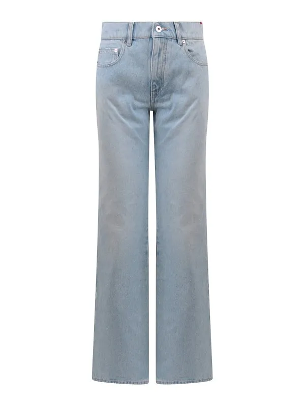 Off-White Jean Bootcut - Bleu - Bleu - Femme | OWYA047F22DEN0014000