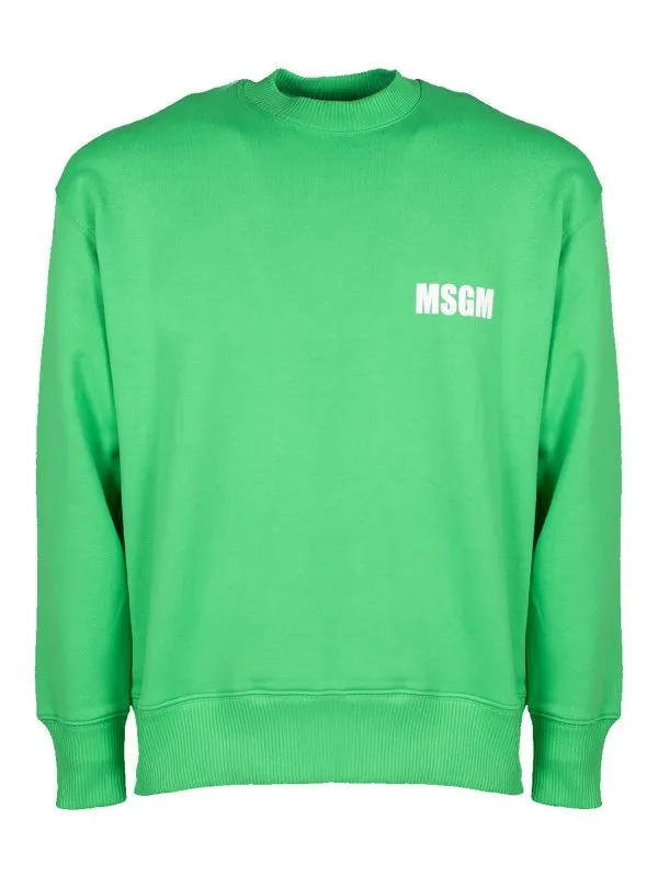 M.S.G.M. Sweat-Shirts - Vert - Vert - Homme | 3440MM161237001