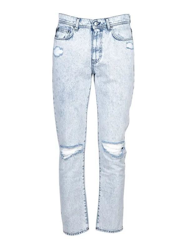 M.S.G.M. Jean Bootcut - Bleu - Bleu - Homme | 3440MP54LM237286