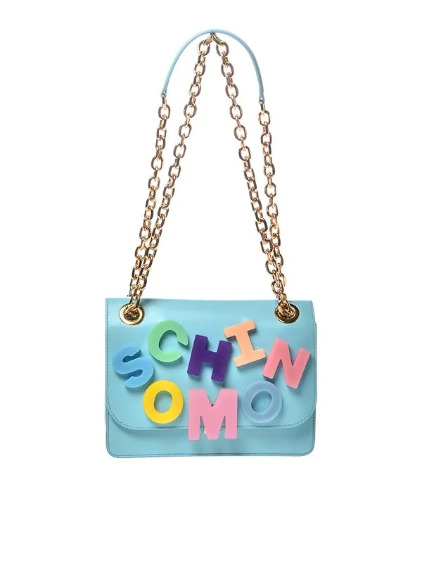Moschino Sac Bandoulière - Bleu Clair - Bleu Clair | 758180061333