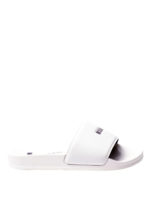 M.S.G.M. Tongs - Blanc - Blanc - Femme | 3441MDS20802
