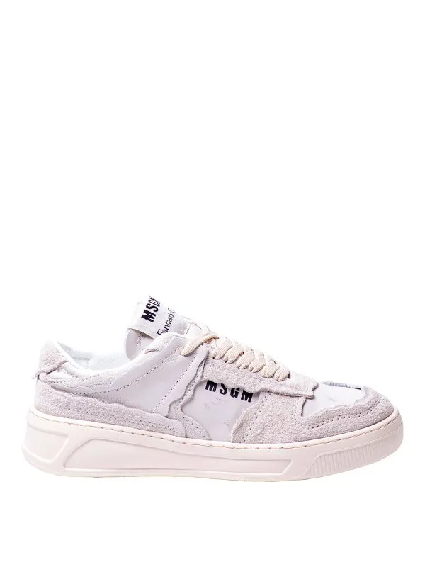 M.S.G.M. Baskets - Blanc - Blanc - Femme | 3441MDS17201