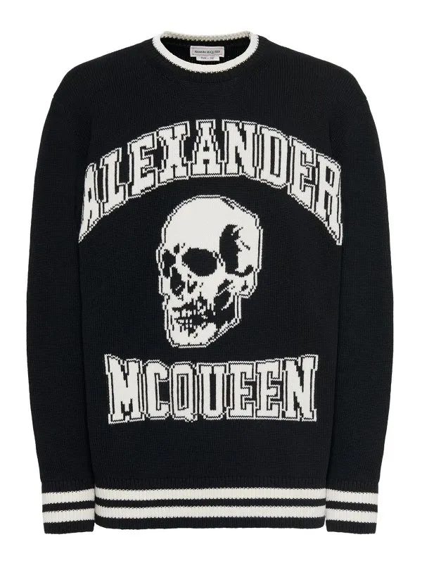 Alexander Mcqueen Sweat-Shirts - Noir - Noir | 760760Q1XII1011