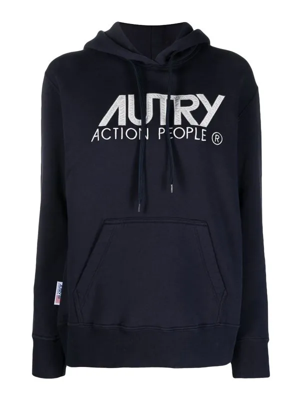Autry Sweat-Shirts - Jaune - Noir - Femme | HOIW409B | thebs.com