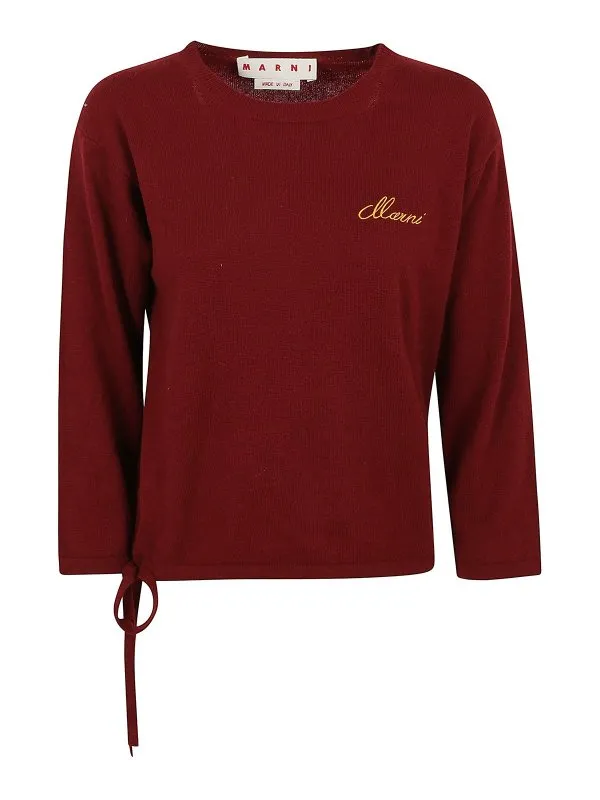 Marni Pull Col Roulé - Violet - Rouge | GCMD0472A0UFX32400R82