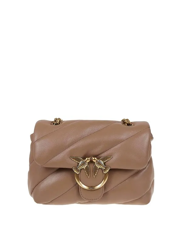 Pinko Sac Bandoulière - Love Puff - Marron | 100039A0F2D01Q