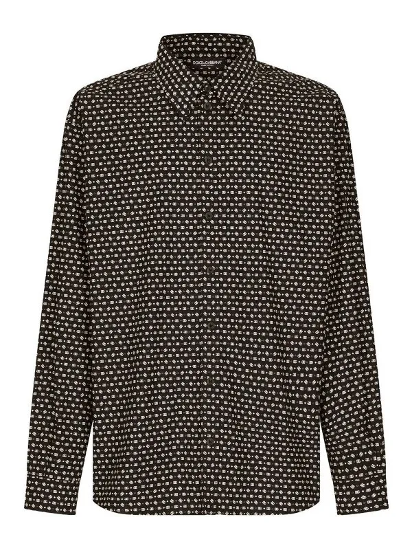 Dolce & Gabbana Chemise - Noir - Noir - Homme | G5IT7THS5QCHNXLA