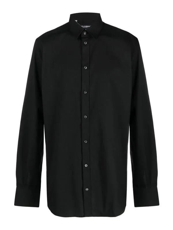 Dolce & Gabbana Chemise - Noir - Noir - Homme | G5EJ0TGG826N0000