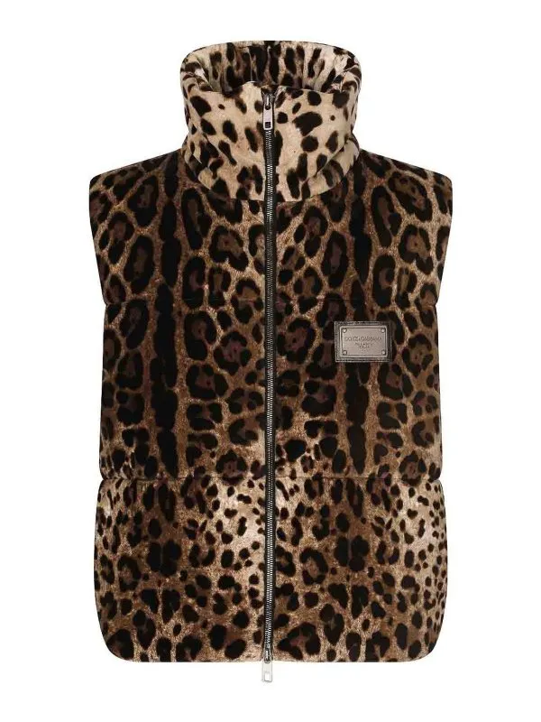 Dolce & Gabbana Gilet - Marron - Marron - Femme | F9R23TFSWBHHY13M