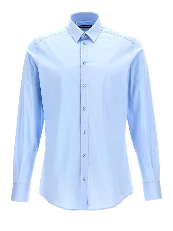 Dolce & Gabbana Chemise - Bleu Clair - Homme | G5EJ0TGG826B1581