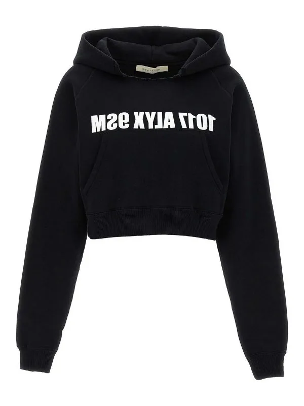 1017 Alyx 9sm Sweat-Shirts - Blanc - Noir | AAWSW0209FA01BLK0001