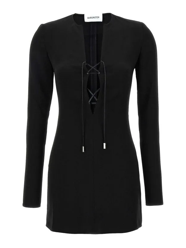16 Arlington Robe Au Genou - Noir - Noir - Femme | D331PW23JETBLACK