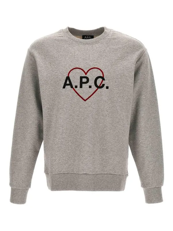 A.P.C. Sweat-Shirts - Leon - Gris - Femme | COEIPM27732PLA