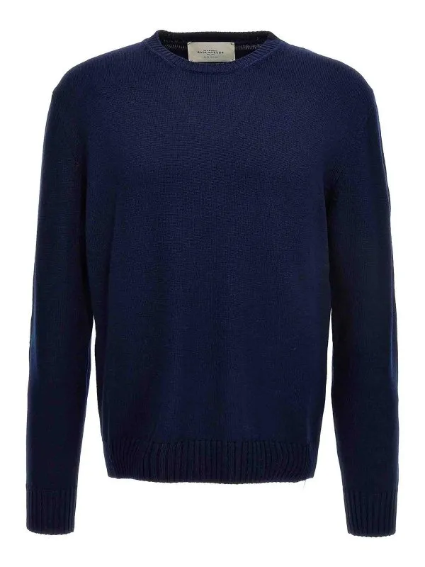 Ballantyne Pull Col Rond - Bleu - Bleu - Homme | B2P0007W07113777