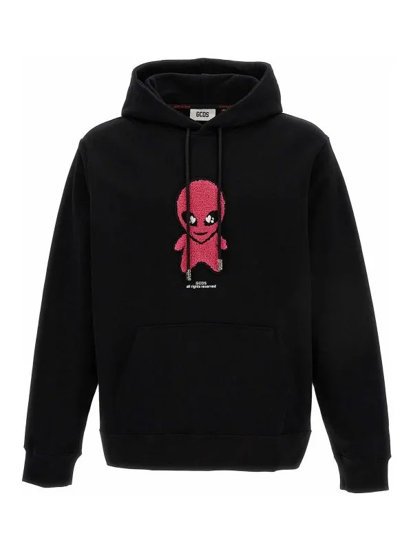 Gcds Sweat-Shirts - Noir - Noir - Homme | FW23M10019102