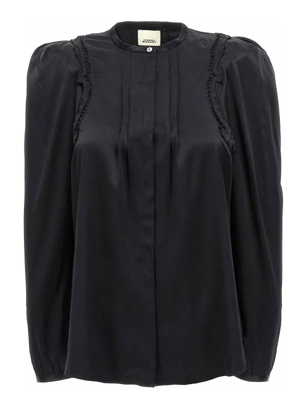 Isabel Marant Chemise - Joanea - Noir | 23AHT0251FAA3J12I01BK
