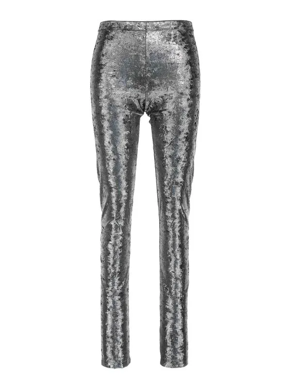 Junya Watanabe Leggings - Argent - Argenté - Femme | JLP013W231