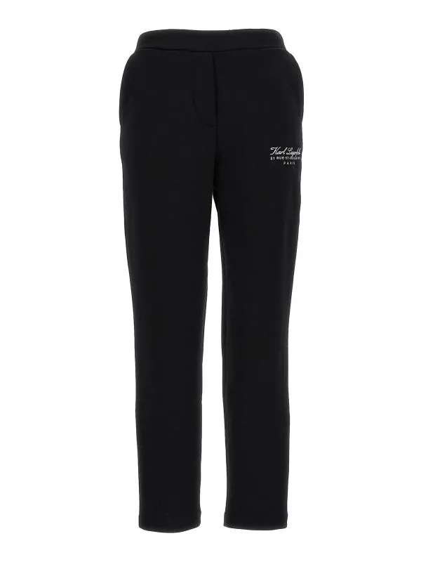 Karl Lagerfeld Pantalons De Sport - Noir - Noir | 235W1053999