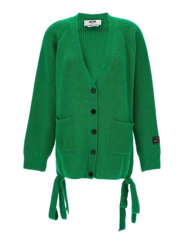 M.S.G.M. Cardigan - Vert - Vert - Femme | 3541MDM26923778736