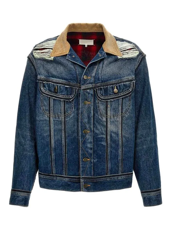 Maison Margiela Blazer - Bleu - Bleu - Homme | S67AM0061STZ091962