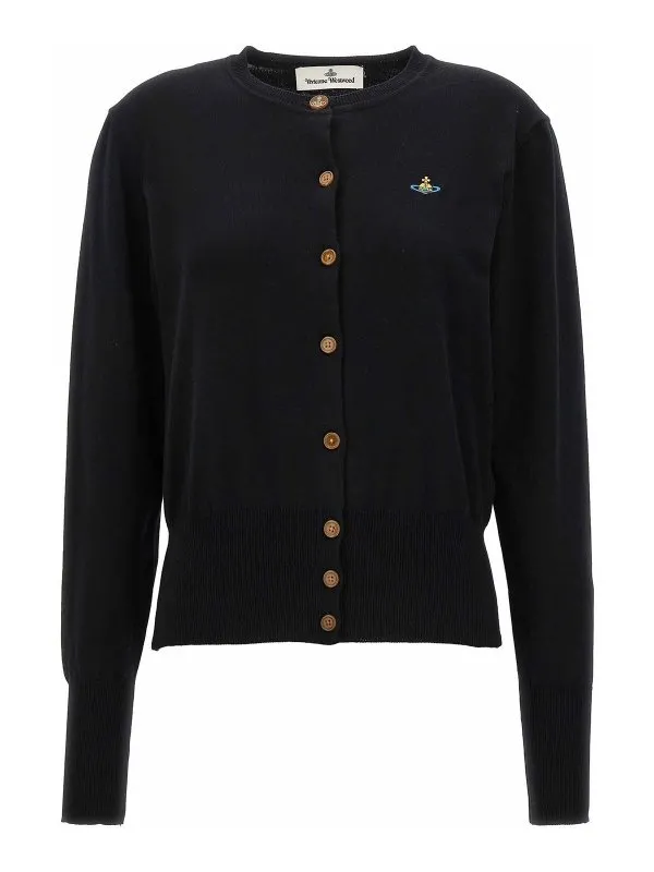 Vivienne Westwood Cardigan - Bea - Noir - Femme | 1803002PY0006N403