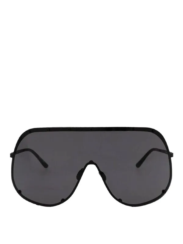 Rick Owens Lunettes De Soleil - Noir - Noir | RG0000006GBLKB0909
