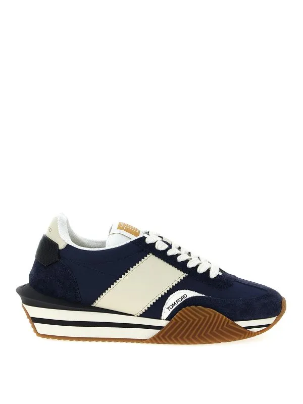 Tom Ford Baskets - Bleu - Bleu - Homme | J1292LCL134N5L003