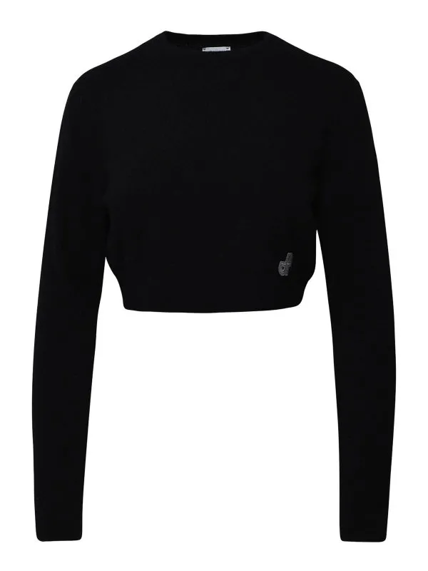 Patou Pull Col Bateau - Noir - Noir - Femme | KN0998041999B