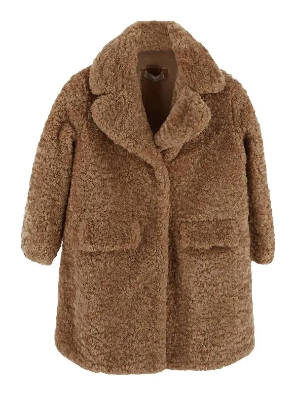 Monnalisa Manteau Court - Beige - Beige - Fille | 17B11120260003