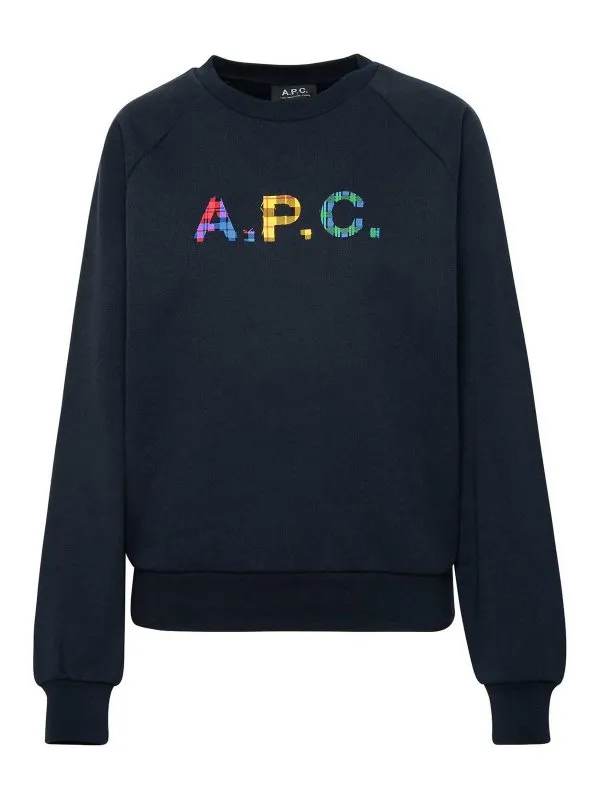A.P.C. Sweat-Shirts - Bleu Foncé - Bleu Foncé | COGVFF27844IAK