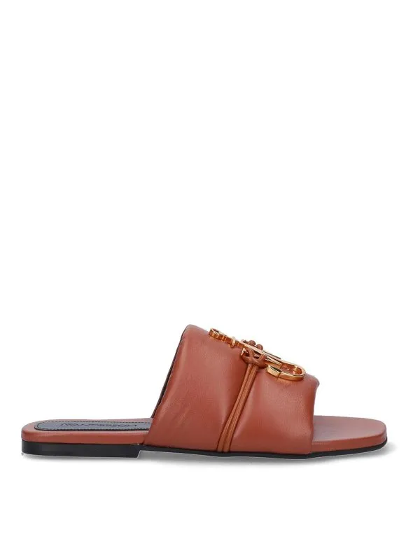 J.W. Anderson Sandales - Marron - Marron | ANW39026A16141509