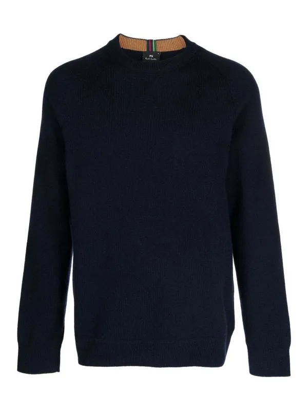 Paul Smith Pull Col Rond - Bleu - Bleu - Homme | M2R534XL2193549