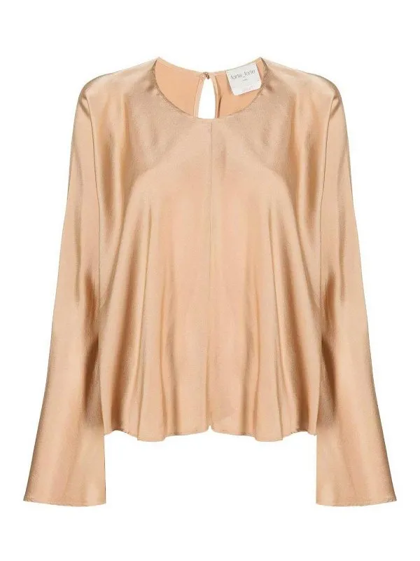 Forte Forte Chemise - Beige - Beige - Femme | 10689MYSHIRT2058