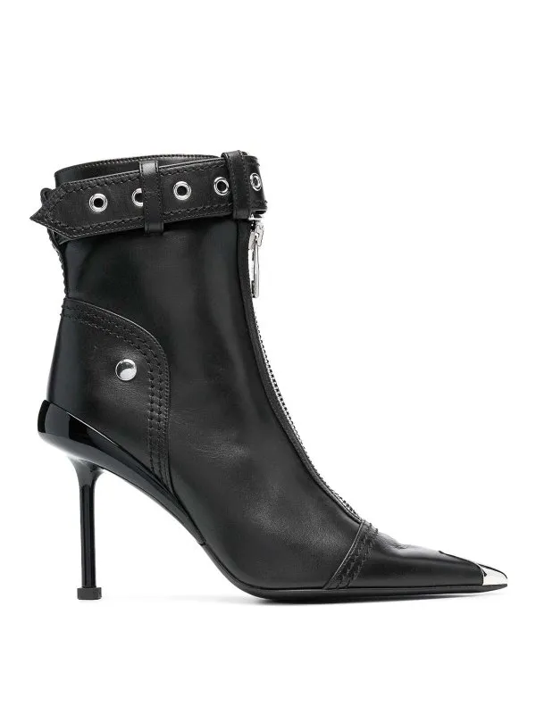 Alexander Mcqueen Bottines - Noir - Noir - Femme | 768101WIDR41081