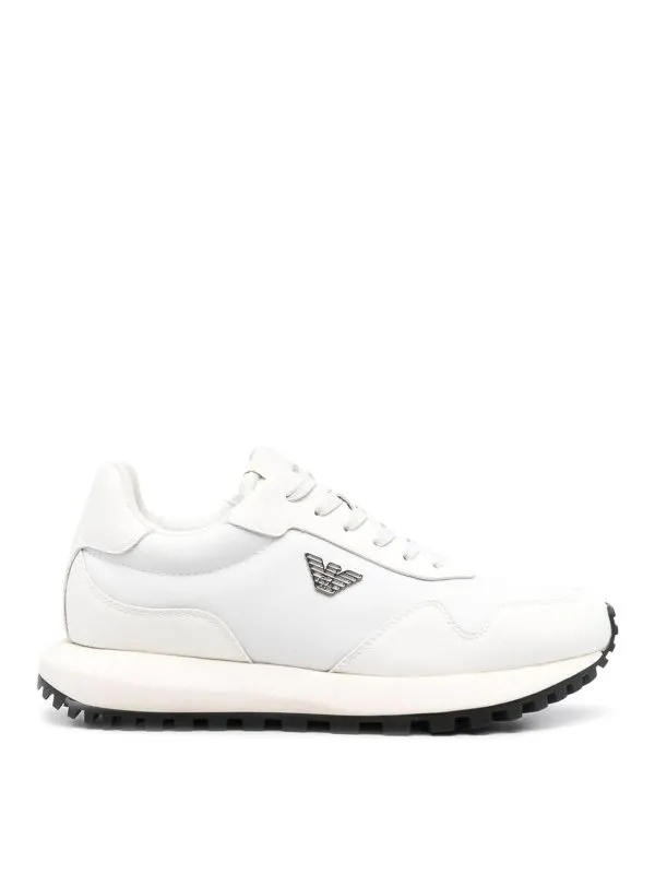 Emporio Armani Baskets - Blanc - Blanc - Homme | X4X630XN877M801