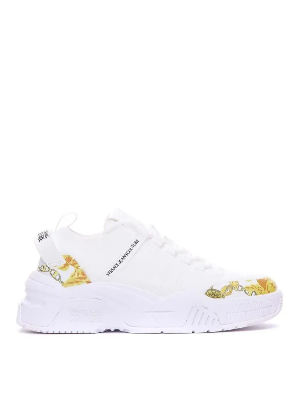 Versace Jeans Couture Baskets - Blanc - Blanc | 75VA3SF5ZS856G03
