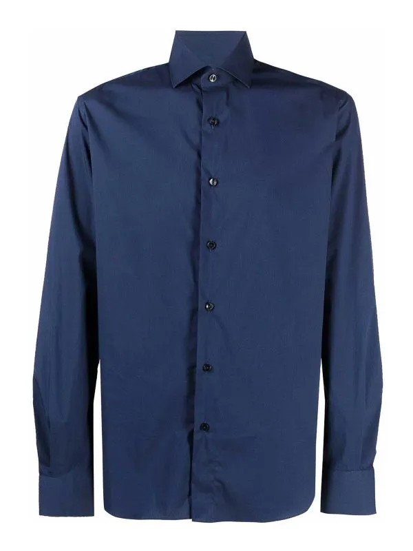 Xacus Chemise - Bleu - Bleu - Homme | 658ML16125195 | thebs.com