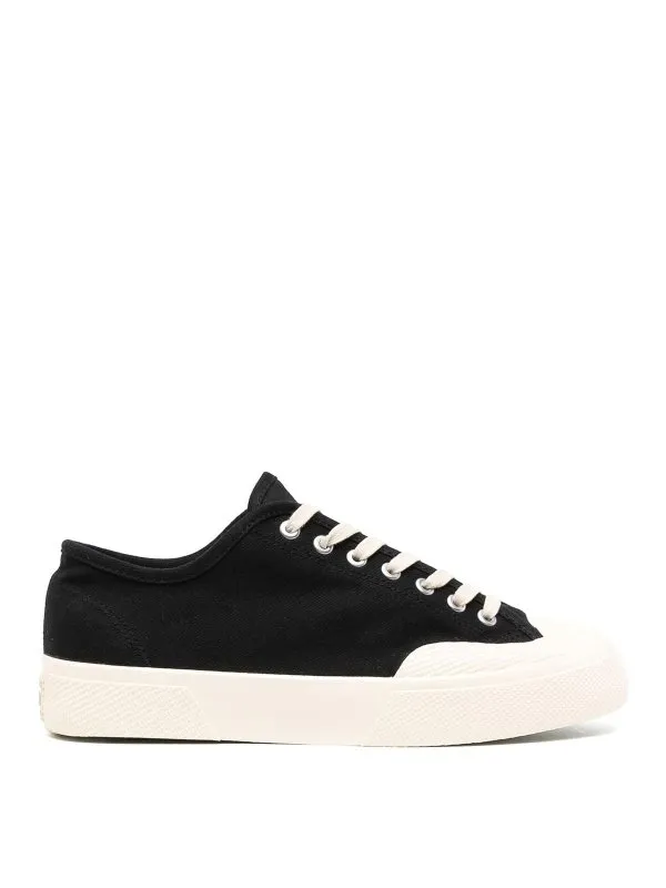 Superga Ballerines - Blanc - Noir - Femme | S8123QWA0U