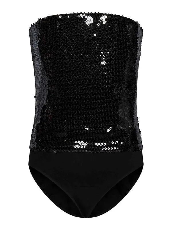 Alexandre Vauthier Top - Noir - Noir - Femme | 234BY20001650BLACK