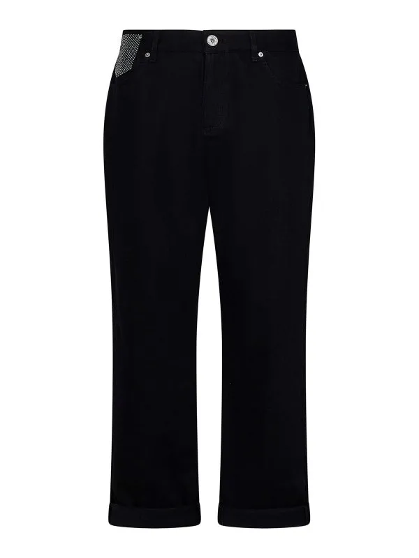 Balmain Jean Bootcut - Noir - Noir - Homme | BH0MI044DD76EHV