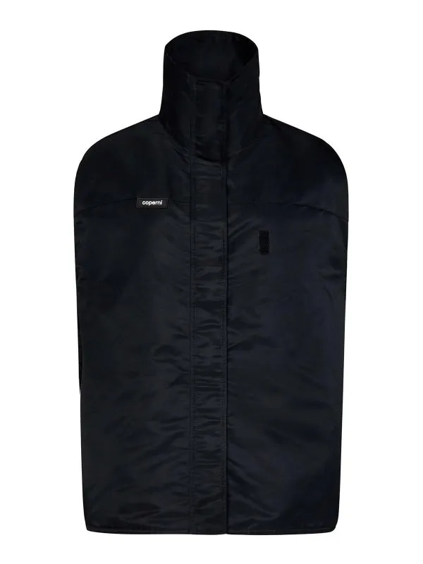 Coperni Cape - Noir - Noir - Femme | COPOW15225BLACK | thebs.com