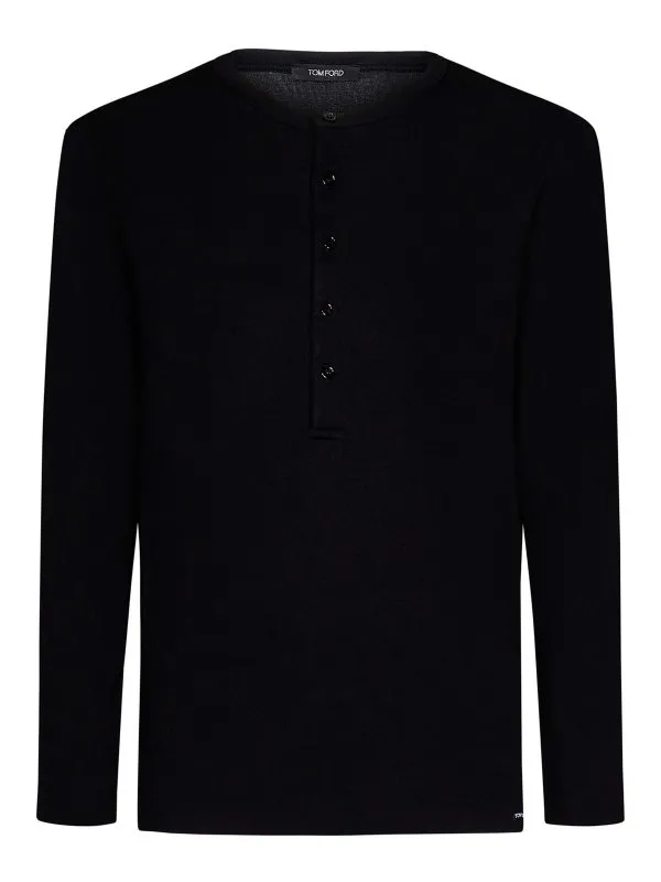 Tom Ford T-Shirt - Noir - Noir - Homme | T4M151040002
